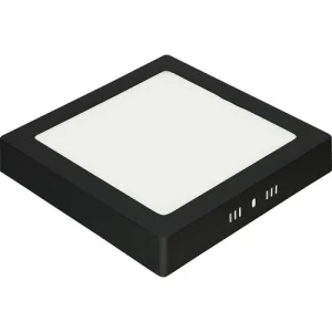 Світильник накладний Horoz Electric ARINA-28 28W 6400K 1960Lm 283мм чорний квадратний (016-026-0028-050)