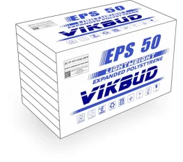 Пенопласт Vikbud EPS 50 1000x500x100мм 11кг/м3