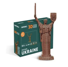 Фото картонный конструктор cartonic 3d puzzle mother ukraine (cartmother)