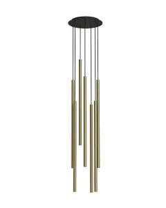 Фото светильник подвесной nowodvorski laser solid brass vii 100 (7668)