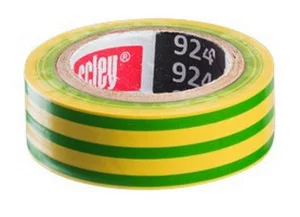 Ізолента Scley жовто-зелена 19ммх20м (0360-242019)