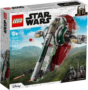 Фото конструктор lego star wars звездолет бобы фетта 593 деталей (75312)
