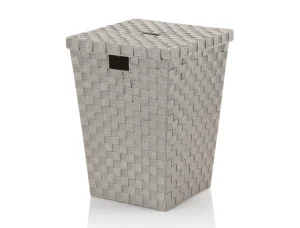 Корзина для білизни Kela Alvaro сріблясто-сірий 40х40х52см (24569)