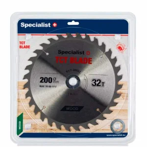 Диск пиляльний по дереву Specialist+ 200x32Tx30/20/16мм (51/1-20032)