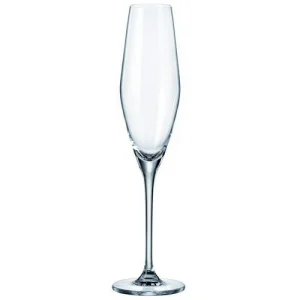 Фото набор бокалов для шампанского bohemia loxia 210мл 6 предметов (9513)