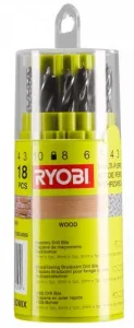 Набір свердел Ryobi RAK18DMIX 18шт (5132004669)