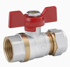 Кран кульовий металопластиковий Karro 16х1/2“ РВ (KR-08/3)