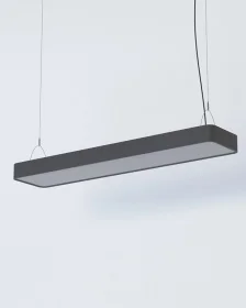 Фото светильник подвесной nowodvorski soft led graphite 90x20 (7532)