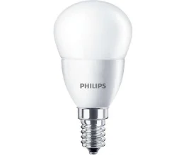 Фото светодиодная лампа philips ledlustre 6-60w e14 827 p45 nd fr rca (90017323)