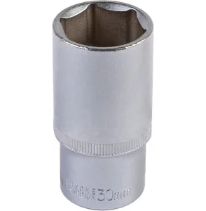 Головка торцева MASTERTOOL шестигранна подовжена 1/2" 30мм (78-0530)