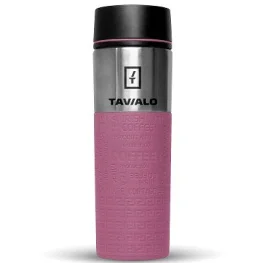 Фото термокружка tavialo 420 мл, розовая (190420111)