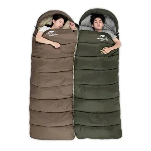 Спальник с капюшоном Naturehike U150 NH20MSD07 правый коричневый (6927595764381-R)