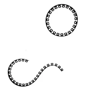 Бордюр газонный с комплектом колков Bradas Easy Border 40ммx10м (OBEGY4010SET)