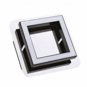 Світильник стельовий Horoz Electric LİKYA-1 5W 4000K 300Lm 120x120мм хром (036-007-0001-010)