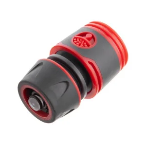 Конектор Intertool 1/2" з аквастопом для шлангу 1/2" (GE-1119)