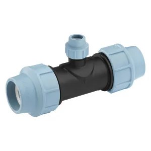 Трійник редукційний ПЕ SantehPlast 63х25х63мм (SP-204056)