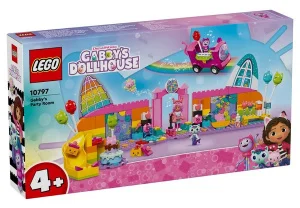Фото конструктор lego gabby's dollhouse праздничная комната габби 252 детали (10797)