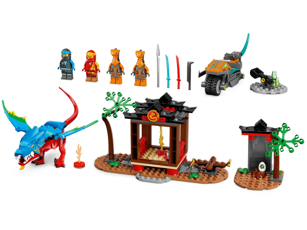 Конструктор Lego Ninjago Храм ниндзя-дракона 161 деталь (71759)