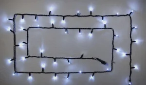 Фото гирлянда наружная delux string 100led ip44 en белый 2x5м (90016597)
