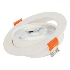 Світильник вбудований Horoz Electric NORA-9 9W 6400K 806Lm d-105мм білий круглий (016-053-0009-010)
