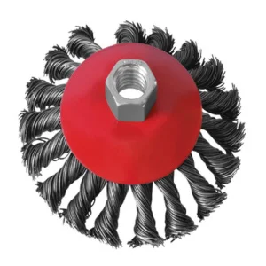 Кордщітка для болгарки Intertool d100 конусна (BT-4100)