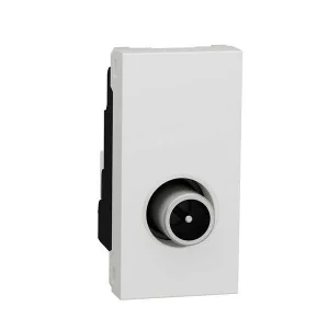 Розетка TV Schneider Unica New NU346118 біла