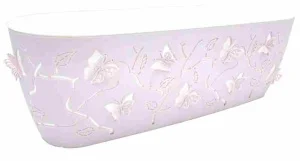 Горщик для квітів Alyaplastik Butterfly Balcony 3D рожевий 7,3л (10319)