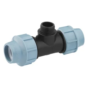 Трійник ПЕ SantehPlast 50х1 1/2"х50 РЗ (SP-204044)