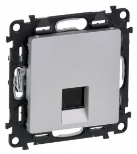Розетка Legrand Valena LIFE RJ45 алюміній (753640)