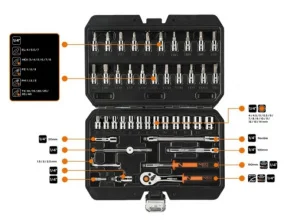 Набір інструментів Neo Tools 46 предметів (10-004)