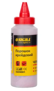Крейдяний порошок Sigma червоний 115г (8019221)