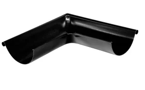 Кут внутрішній 90 Bilka чорний 150/100 (RAL 9005)