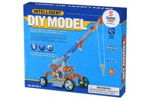 Фото конструктор металлический same toy inteligent diy model подъемный кран 413 элементов (wc58aut)