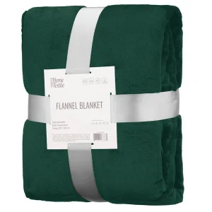 Фото плед ardesto flannel изумрудный 200x220см (art0224sb)