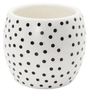 Ваза-кашпо MVM DH-FLOWERS-27 біла 14,5х14,5х13см (DH-FLOWERS-27 WHITE)