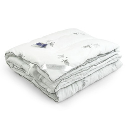 Фото одеяло руно silver swan demi с искусственным лебединым пухом 140x205см (321.52_silver swan_demi)