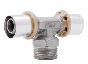 Трійник прес Icma №407 20х3/4"х20 НР (81407AEBQ06)