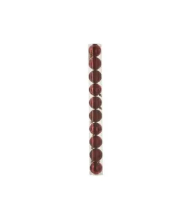Набір скляних ялинкових кульок House of Seasons 6см 10 предметів (8718861438857RED)