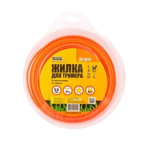 Жилка для тріммера MasterTool зірка 3,00ммх72м (19-1014)
