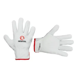 Рукавиці Intertool Driver Style шкіряні 10" (SP-0170)