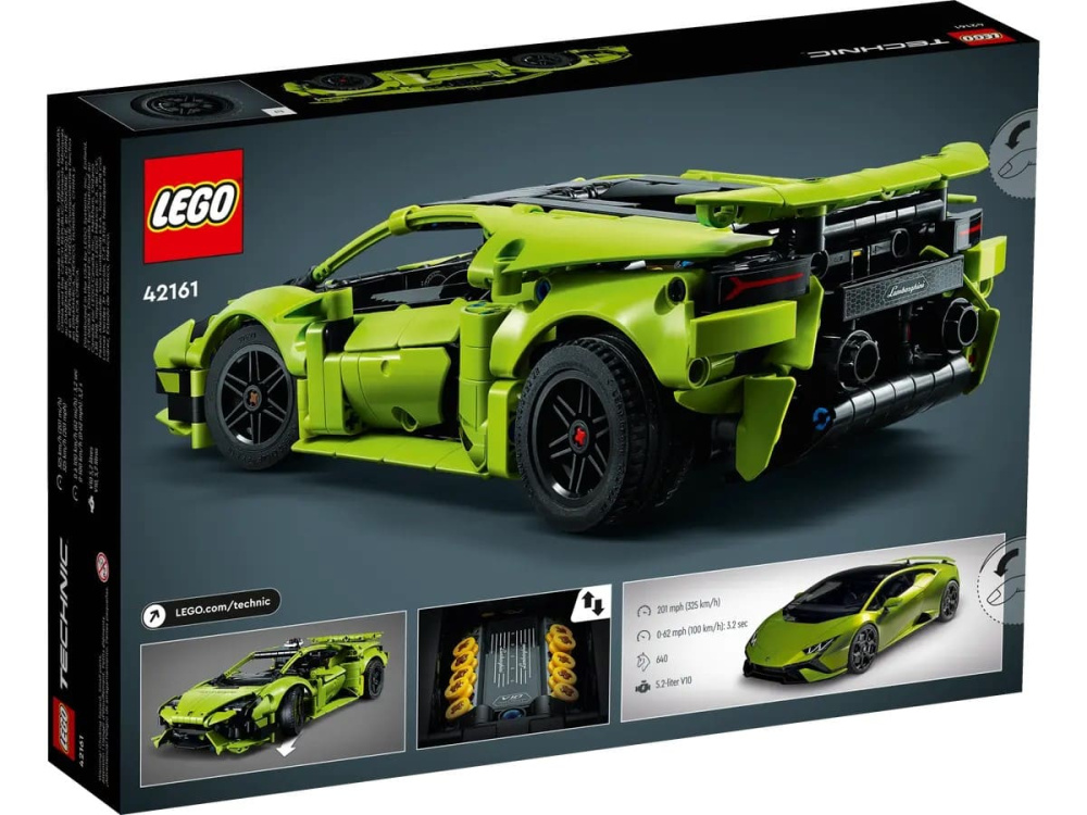 Конструктор Lego Technic Lamborghini Huracan Tecnica 806 деталей (42161)