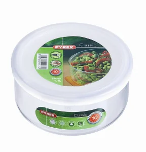 Форма PYREX 150 мм 1.1 л кругла з кришкою