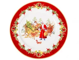 Фото тарелка lefard christmas collection 26см (986-131)