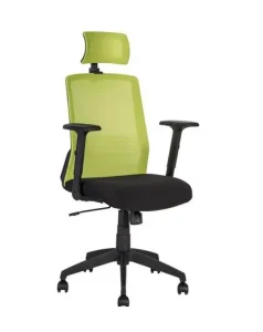 Фото офисное кресло office4you bravo black green (21144)
