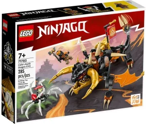 Фото конструктор lego ninjago земляной дракон коула evo 285 деталей (71782)
