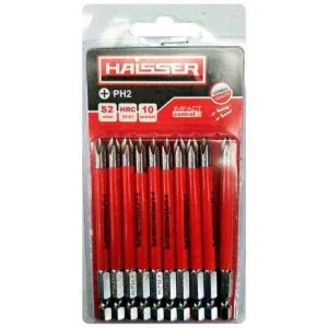 Набір біт Haisser PH2х70мм 10шт (81309)