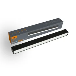 Фото светильник магнитный трековый videx ld430b 10.5w 30cm 4000k 48v black (vl-trms-ld430b)