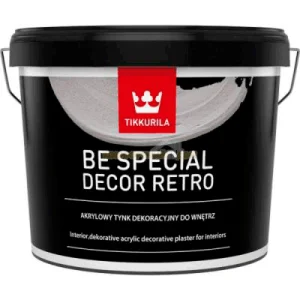 Штукатурка декоративная Tikkurila Be Special Decor Retro белая 14кг