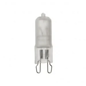 Фото галогенная лампа delux g-9 50w 220v матовая (10007786)