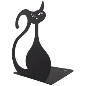 Фото упор для книг glozis black cat (g-024)